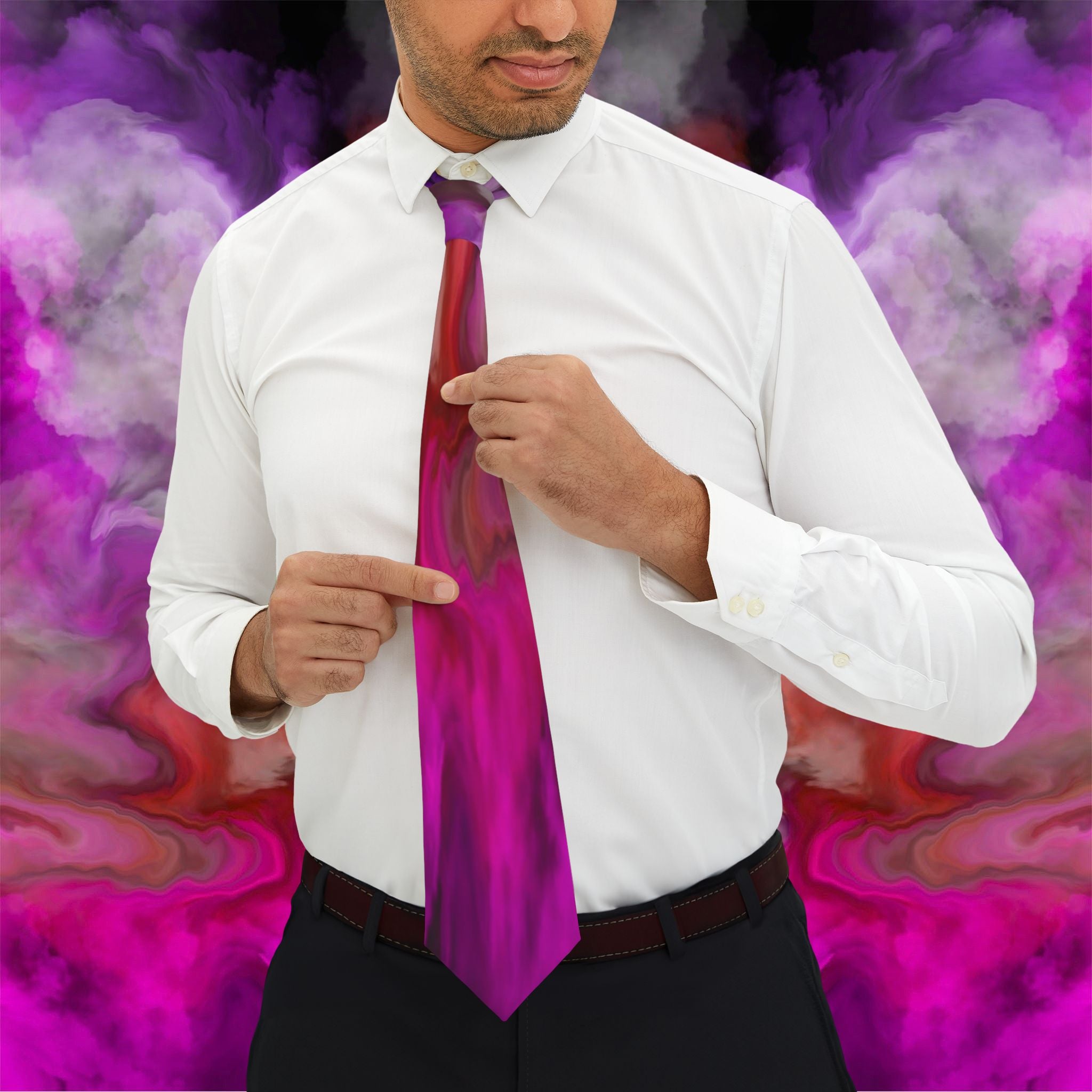 Joshua Collection - Pink Fuchsia Necktie